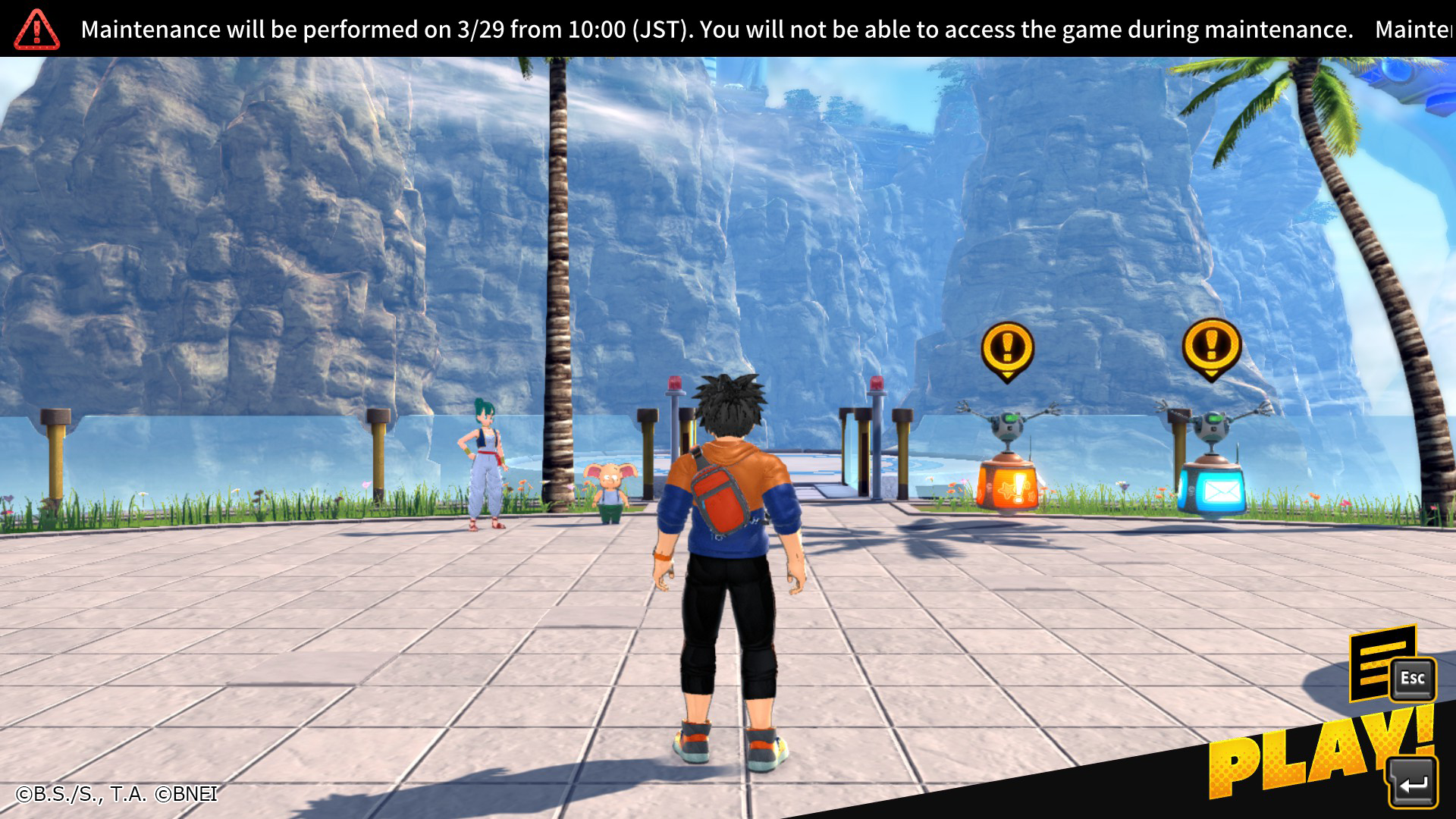 INFORMATION  DRAGON BALL:THE BREAKERS Official Website/ Bandai Namco  Entertainment Inc Official Website